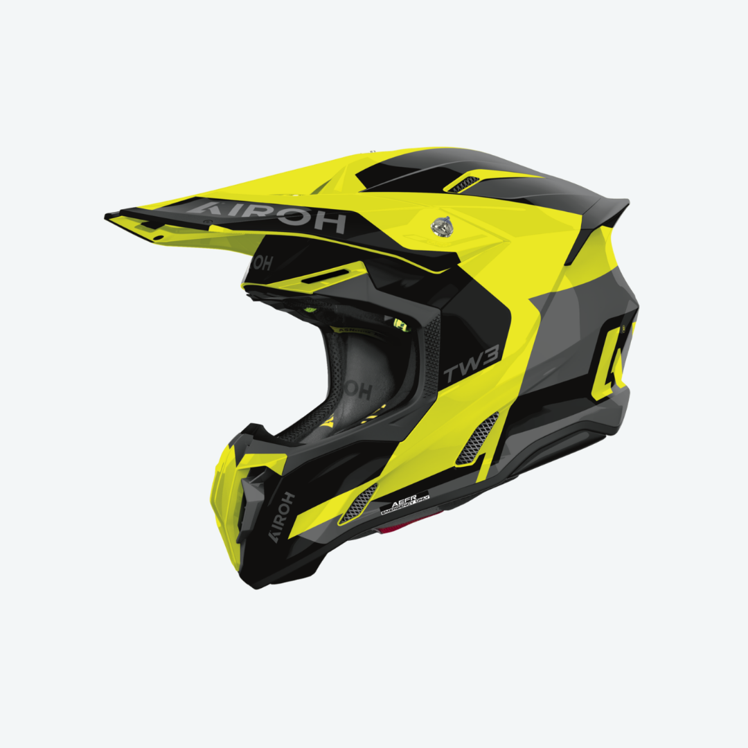 AIROH HELMET TWIST 3 FANCY YELLOW GLOSS