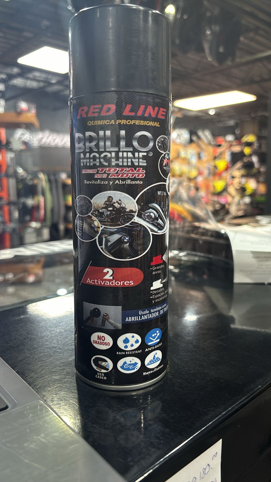 BRILLO MACHINE RED LINE