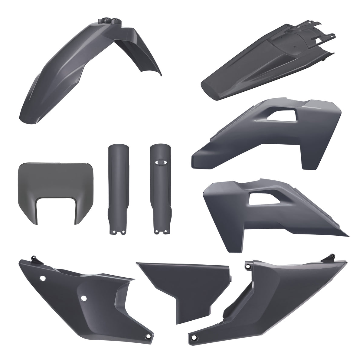 KIT DE PLÁSTICOS POLISPORT HUSQVARNA (24-27) GRAY