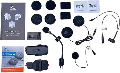 Kit segundo casco Cardo Packtalk 40 mm