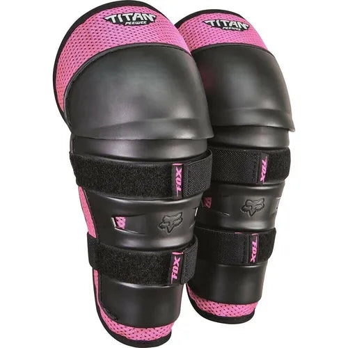 Rodillera Fox para niña rosa