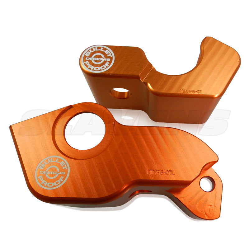 BULLET PROOF DESING FORK LUGS GUARD KTM 22MM AXLE 2015-2022