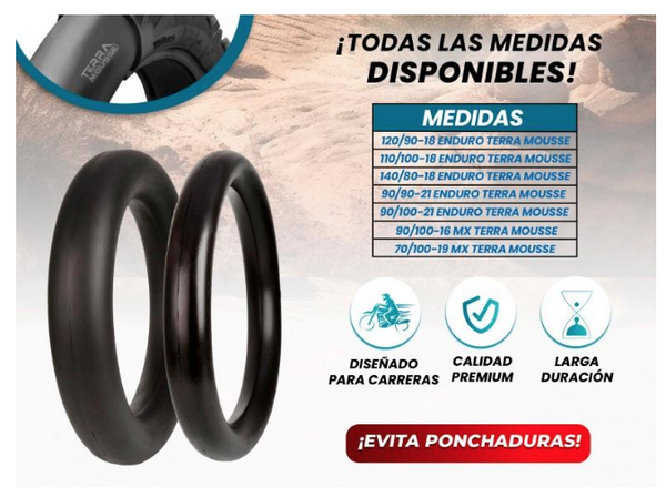 TERRA MOUSSE 140/80-18  120/90-18