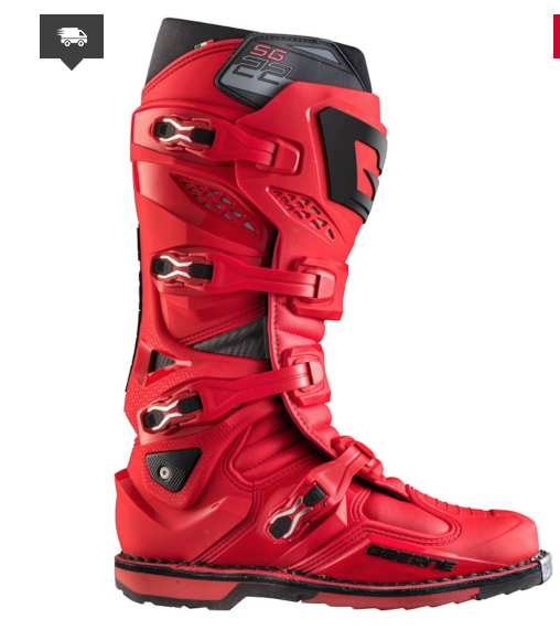 GAERNE SG22 RED/SLACH BLACK