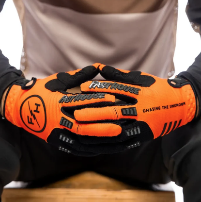 GUANTES FAST HOUSE MATOX NARANJA