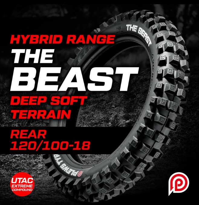 PLEWS The Beast- Extreme/Hybrid 120/100-18