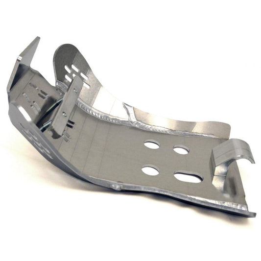 Placa protectora de aluminio para KTM, Husqvarna, GasGas 250, 300 2 tiempos.