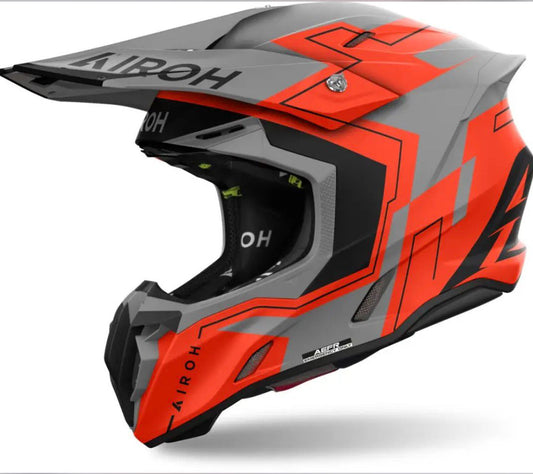 CASCO TWIST 3.0 FANCY ORANGE GREY MATT L