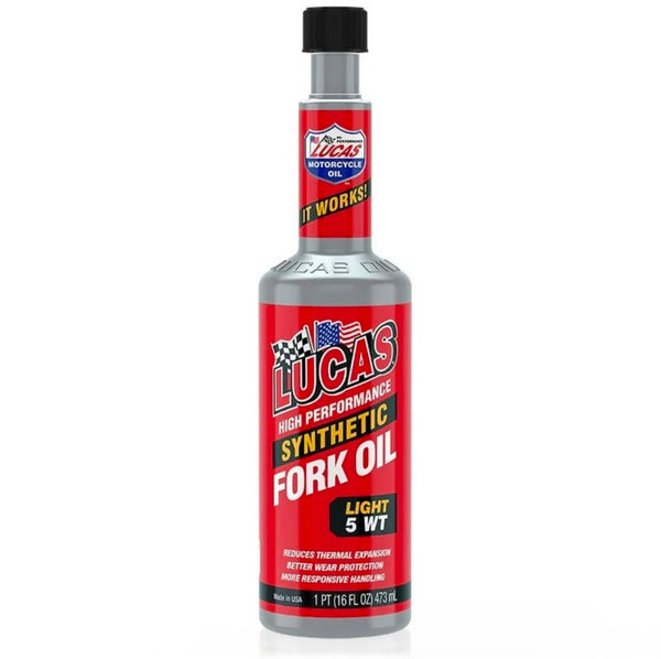 LUCAS OIL SYNTHETIC FORK OIL LIGHT 5 WT