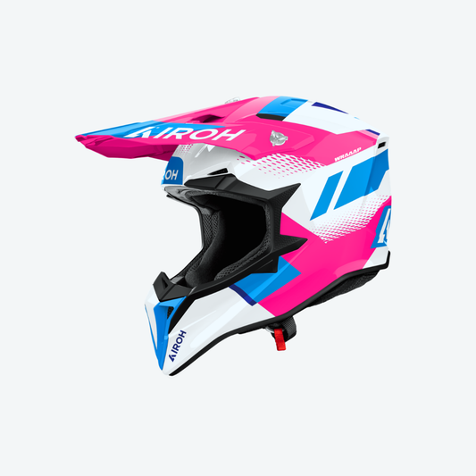 AIROH HELMET WRAAAP VISION PINK GLOSS
