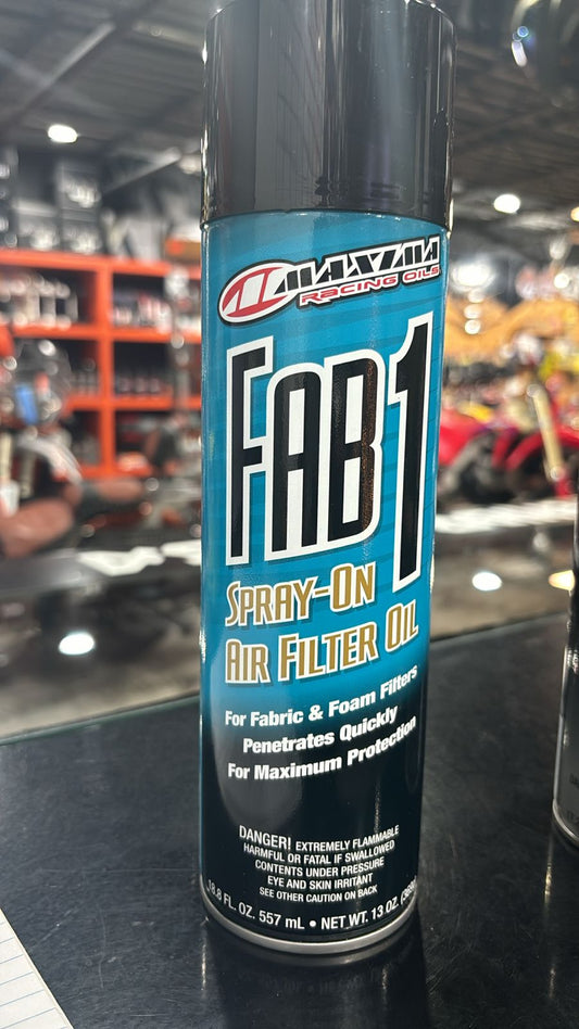 FAB1 SPRAY ON AIR FILTER OIL