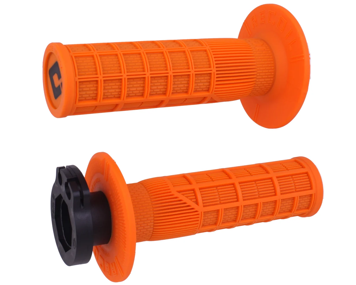 ODI RECOIL GRIP V2 MX LOCK ON ORANGE