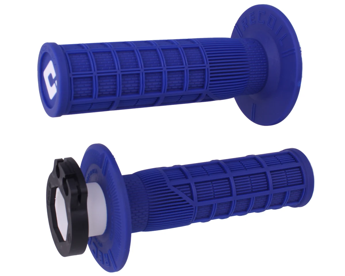 ODI RECOIL GRIP V2 MX LOCK ON BLUE