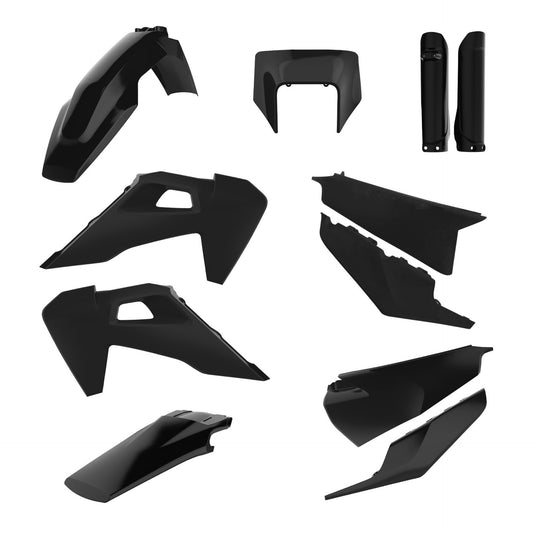 KIT DE PLÁSTICOS POLISPORT HUSQVARNA (20-23) BLACK