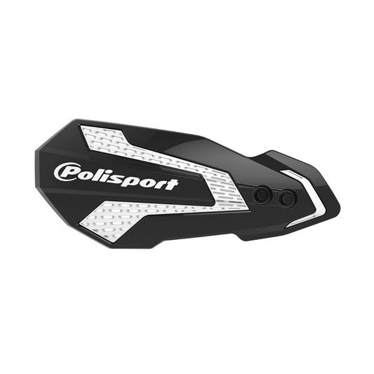 POLISPORT MX FLOW HANDGUARD BLACK / WHITE