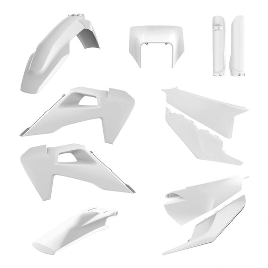 KIT DE PLÁSTICOS POLISPORT HUSQVARNA (20-23) WHITE