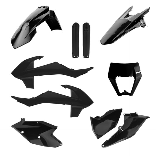 KIT DE PLÁSTICOS POLISPORT KTM (17-19) BLACK