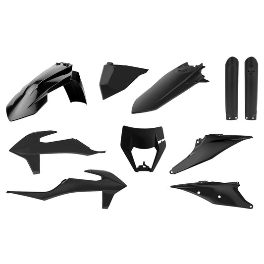 KIT DE PLÁSTICOS POLISPORT KTM (20-23) BLACK