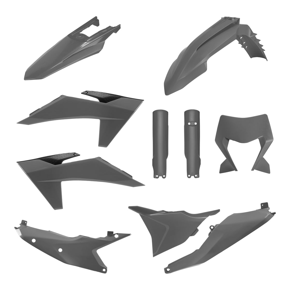KIT DE PLÁSTICOS POLISPORT KTM EXC (24-25) GRAY