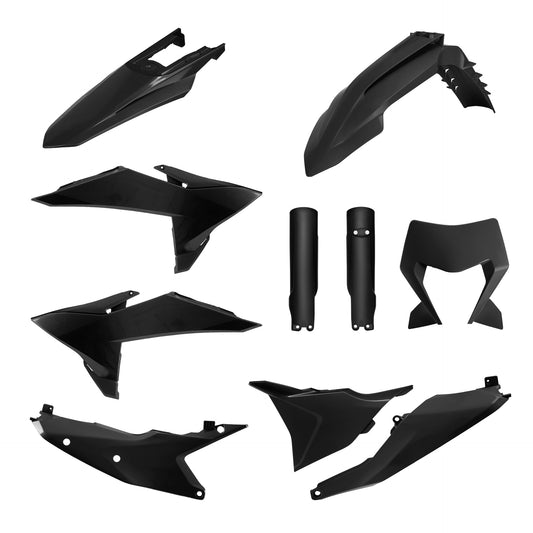 KIT DE PLÁSTICOS POLISPORT KTM EXC (26-27) BLACK
