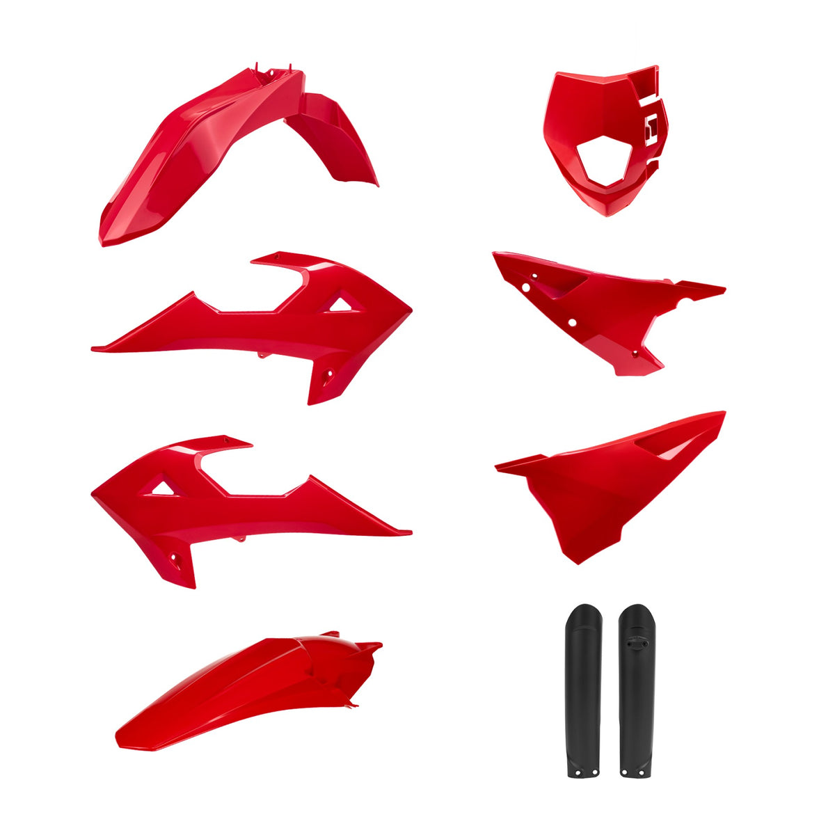 KIT DE PLÁSTICOS POLISPORT RIEJU (25-26) RED