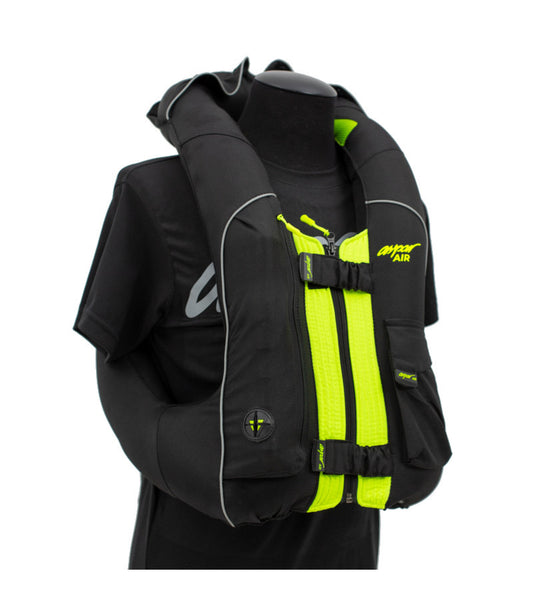 Airbag Aspar Air 0.5 Negro/Amarillo Flúor