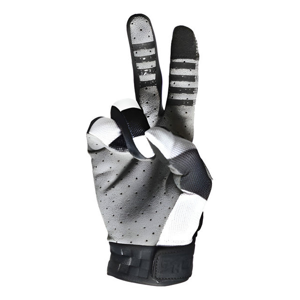 Guantes Fasthouse Vapor Jail Bird Black/White