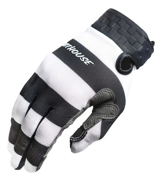 Guantes Fasthouse Vapor Jail Bird Black/White