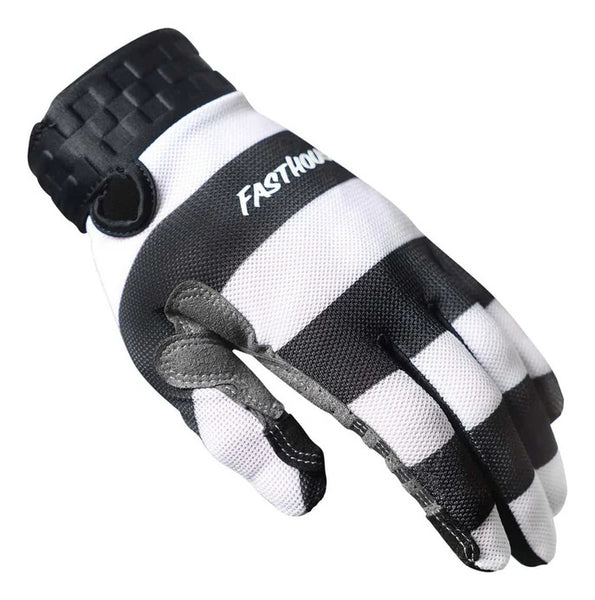 Guantes Fasthouse Vapor Jail Bird Black/White