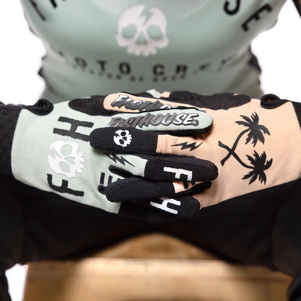 Guantes Fasthouse Speed Style Fortune Mint/Peach