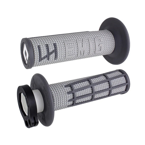 Puños ODI V2 Lock-On Grip System emIG D30 Gray/Black
