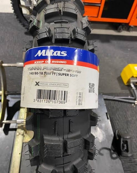 Llanta Mitas Terra Force-EF 140/80-18 Super Soft