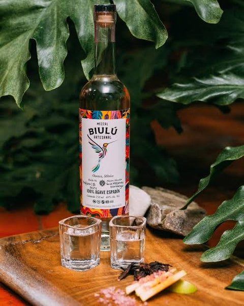Mezcal Biulú Artesanal 100% Espadín CBD