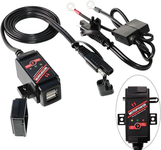Cargador Dual USB MOTOPower