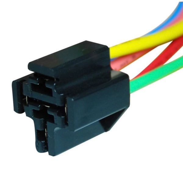 Porta Relevador Mini Hella 5 Pines con Cables