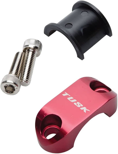 Tusk Billet Rotating Bar Clamp Red