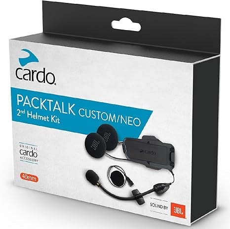 Kit segundo casco Cardo Packtalk 40 mm