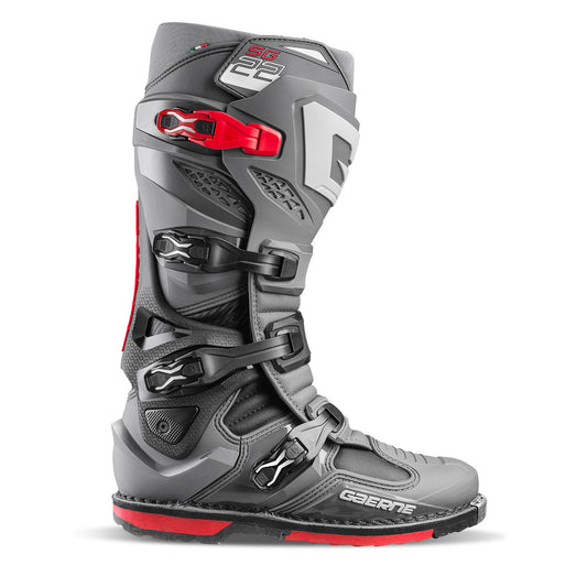 Botas Gaerne SG22 antracita, negras y rojas