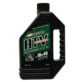 Maxima ATV Premium 4-T 4-Stroke Oil 10W-40 32 oz.
